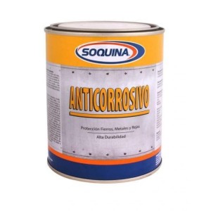 ANTICORROSIVO SOQUINA 1/4 GL GRIS PERLA