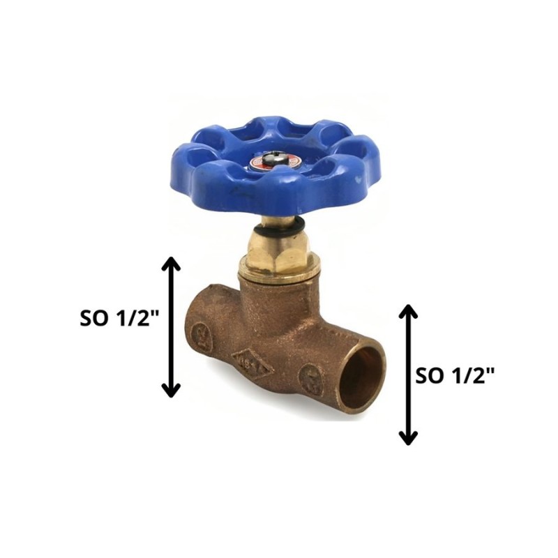 LLAVE PASO COMPACTA SO 1/2"