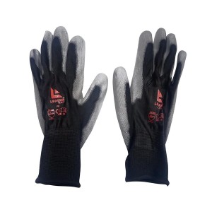 GUANTE PU FLEX LEGEND IMP NEGRO GRIS SIZE 10