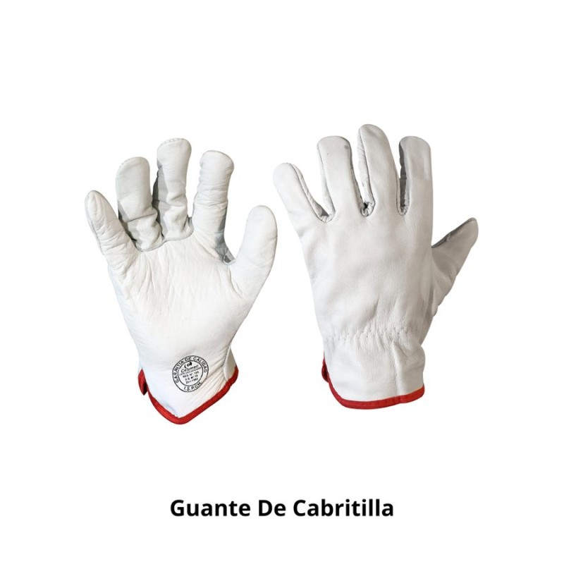 GUANTE DE CABRITILLA SIN FORRO_