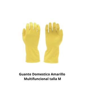 GUANTE DOMESTICO AMARILLO MULTIFUNCIONAL M