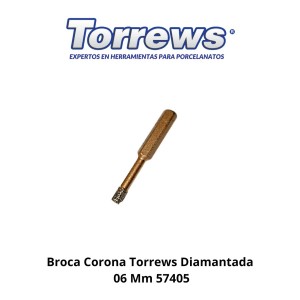 BROCA CORONA TORREWS DIAMANTADA 06 MM 57405