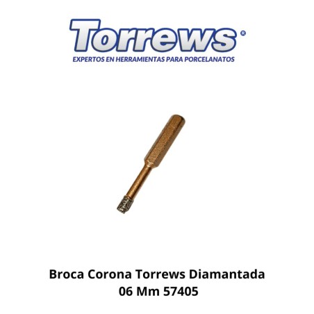 BROCA CORONA TORREWS DIAMANTADA 06 MM 57405