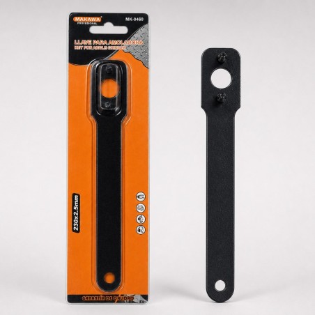 LLAVE ESMERIL ANGULAR METAL NEGRO MK0460 230X2.5 M