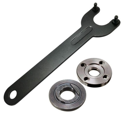 LLAVE ESMERIL ANGULAR METAL NEGRO MK0461 142X2.5 M