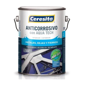 ANTICORROSIVO CERESITA AQUA TECH 1 GL NEGRO