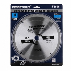 DISCO FERRETOOLS CORTE ALUMIN 250 X100 D F3696 10"