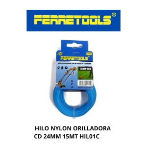 HILO NYLON ORILLADORA CD 24MM 15MT HIL01C
