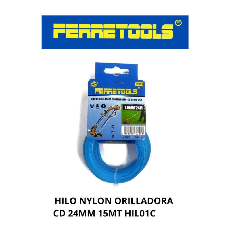 HILO NYLON ORILLADORA CD 24MM 15MT HIL01C