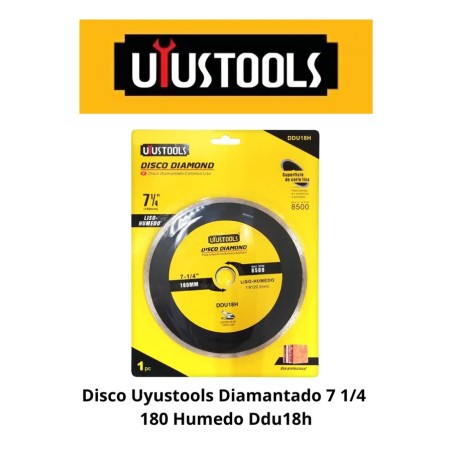 DISCO UYUSTOOLS DIAMANTADO 7 1/4 180 HUMEDO DDU18H
