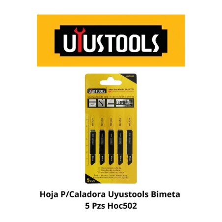 HOJA P/CALADORA UYUSTOOLS BIMETA 5 PZS HOC502