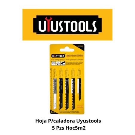 HOJA P/CALADORA UYUSTOOLS COMBIN 5 PZS HOC5M2