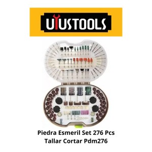 PIEDRA ESMERIL SET 276 PCS TALLAR CORTAR PDM276