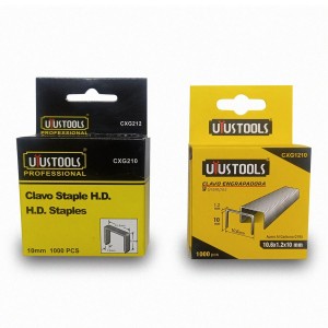GRAPAS UYUSTOLLS 10 MM CAJA 1000 UNIDADES CXG1210