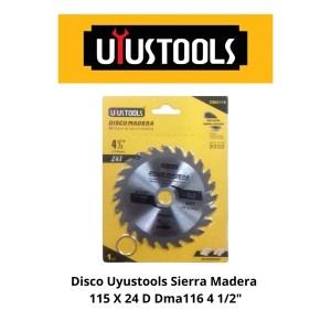 DISCO UYUSTOOLS SIERRA MADERA 115 X 24 D DMA116 4