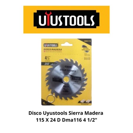 DISCO UYUSTOOLS SIERRA MADERA 115 X 24 D DMA116 4