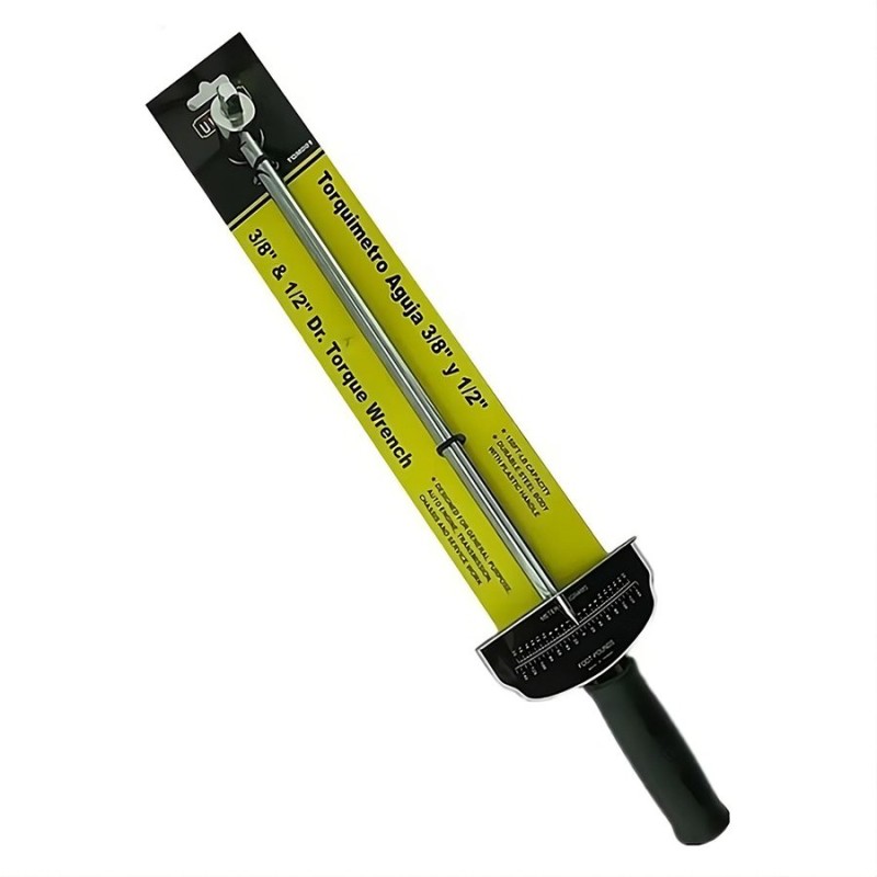 TORQUIMETRO UYUSTOOLS AGUJA 3/8"Y 1/2" TQM001