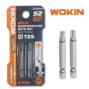 PUNTA ATORNILLADOR WOKIN TORX 50MM T25 2 PCS