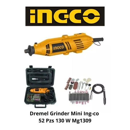 DREMEL GRINDER MINI INGCO 52 PZS 130 W MG1309
