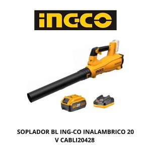 SOPLADOR BL INGCO INALAMBRICO 20 V CABLI20428