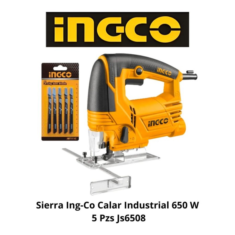 SIERRA INGCO CALAR INDUSTRIAL 650 W 5 PZS JS6508