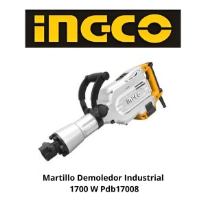 MARTILLO DEMOLEDOR INGCO INDUSTRIAL 1700 W PDB1700