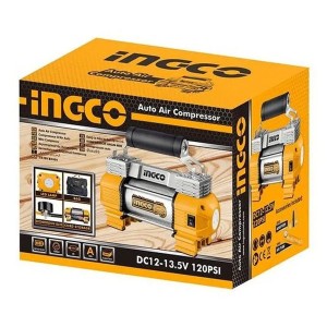 COMPRESOR INGCO DE AIRE PARA AUTO 12 V 120 PSI AA
