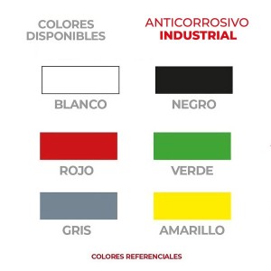 ANTICORROSIVO LANCO INDUSTRIAL BRILL 1/4 GL GRIS A