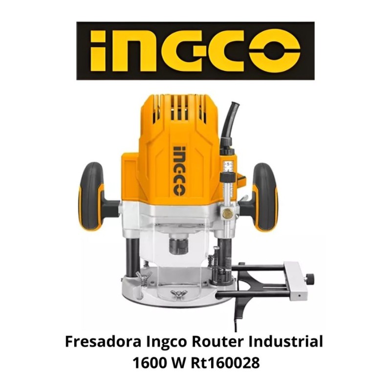 FRESADORA INGCO ROUTER INDUSTRIAL 1600 W RT160028