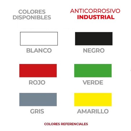 ANTICORROSIVO LANCO INDUSTRIAL BRILL 1/4 GL NEGRO