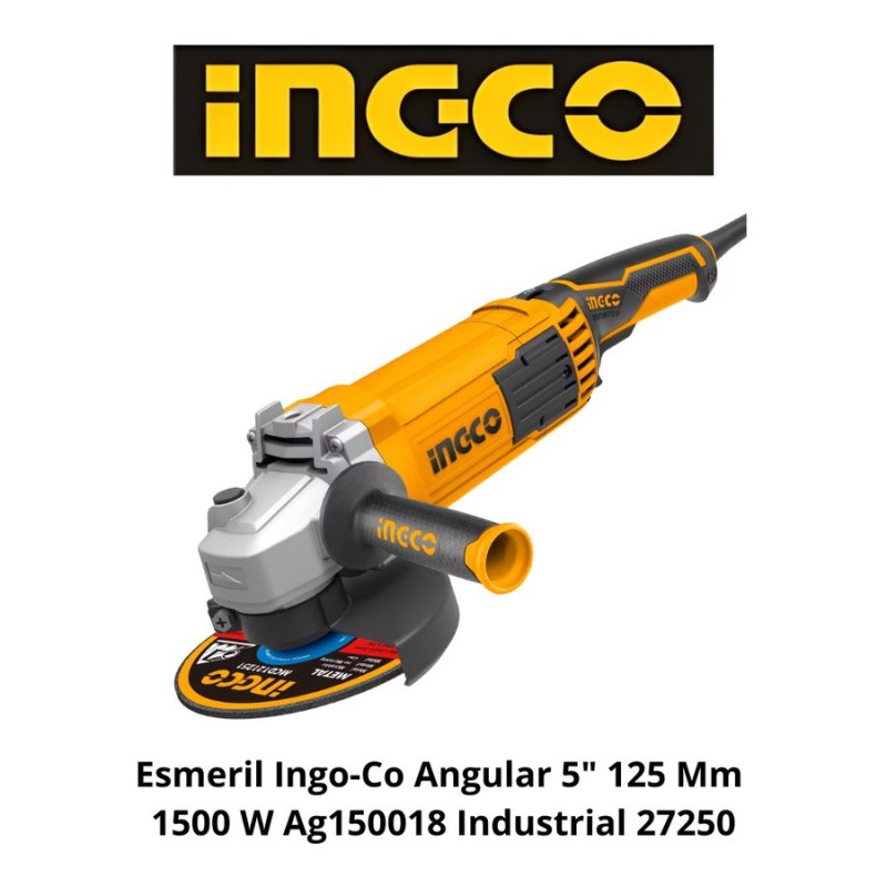 ESMERIL INGO-CO ANGULAR 5" 125 MM 1500 W AG150018