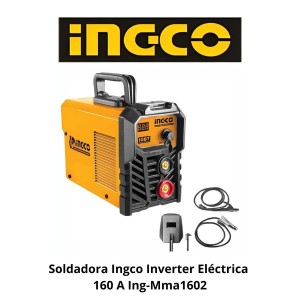 SOLDADORA INGCO INVERTER ELECTRICA 160 A ING-MMA16