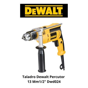 TALADRO DEWALT PERCUTOR 13 MM 1/2" DWD024