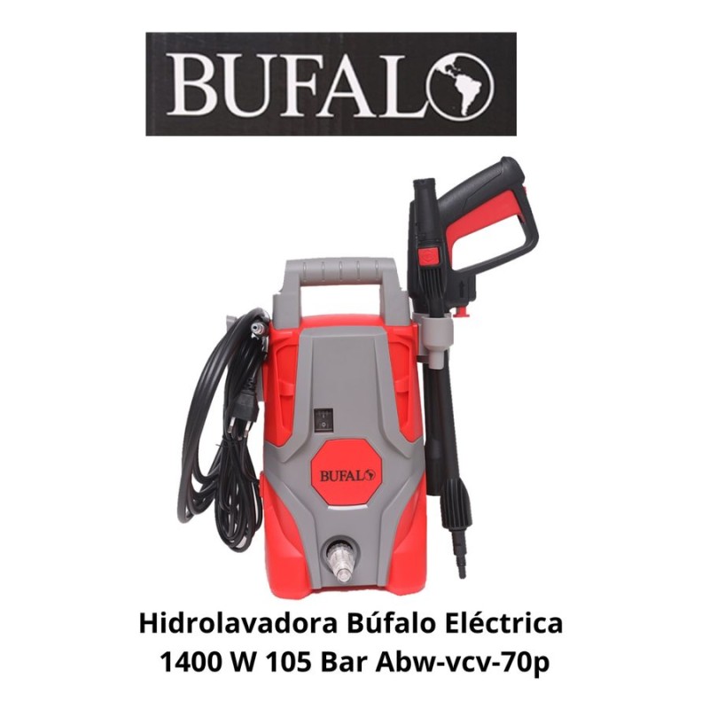 Hidrolavadora Bufalo Electrica 1400 W 105 Bar Abw- - Socodima.cl
