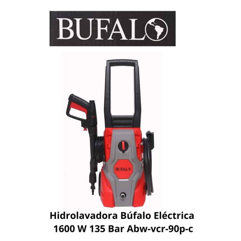 HIDROLAVADORA BUFALO ELECTRICA 1600 W 135 BAR ABW-