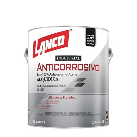 ANTICORROSIVO LANCO INDUSTRIAL BRILL 1 GL BLANCO A