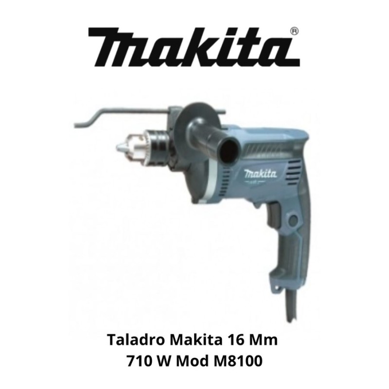 TALADRO MAKITA 16 MM 710 W MOD M8100KG