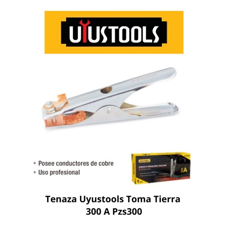 TENAZA UYUSTOOLS TOMA TIERRA 300 A PZS300