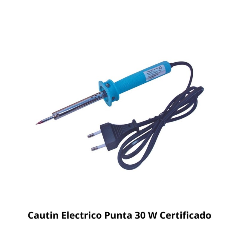 CAUTIN ELECTRICO PUNTA 30 W CERTIFICADO