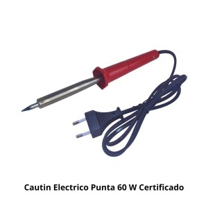CAUTIN ELECTRICO PUNTA 60 W CERTIFICADO
