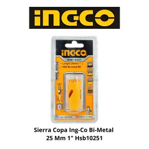 SIERRA COPA INGCO BI-METAL 25 MM 1" HSB10251