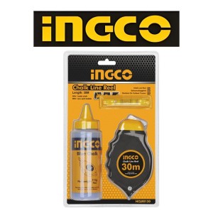 TIZADOR INGCO PLASTICO CON NIVEL Y TIZA HCLR0130