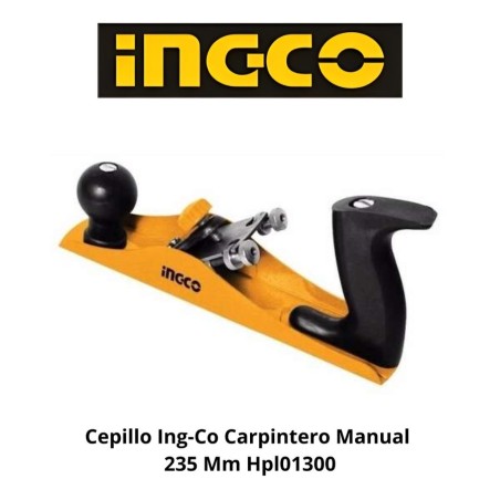 CEPILLO INGCO CARPINTERO MANUAL 235 MM HPL01300
