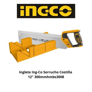 INGLETE INGCO SERRUCHO COSTILLA 12" 300MMHMBS3008