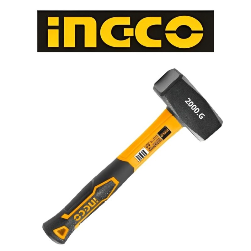 COMBO INGCO ESTANDAR MANGO FIBRA 2000G HSTH8804