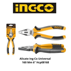 ALICATE INGCO UNIVERSAL 160 MM 6" HCP08168