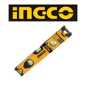 NIVEL ALUMINIO INGCO 2 AGUAS 40 CM 16" HSL58040