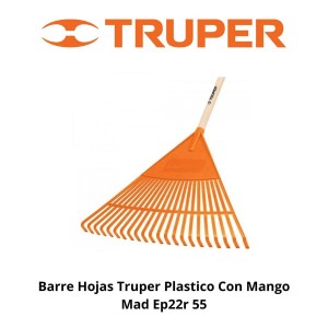 BARRE HOJAS TRUPER PLASTICO CON MANGO MAD EP22R 55