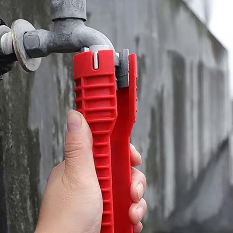 LLAVE GASFITERIA INOXCROM MULTIFUNCIONAL 8 EN 1