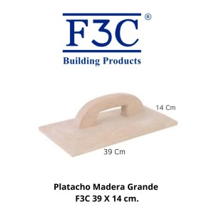 PLATACHO MADERA GRANDE F3C.39 X 14